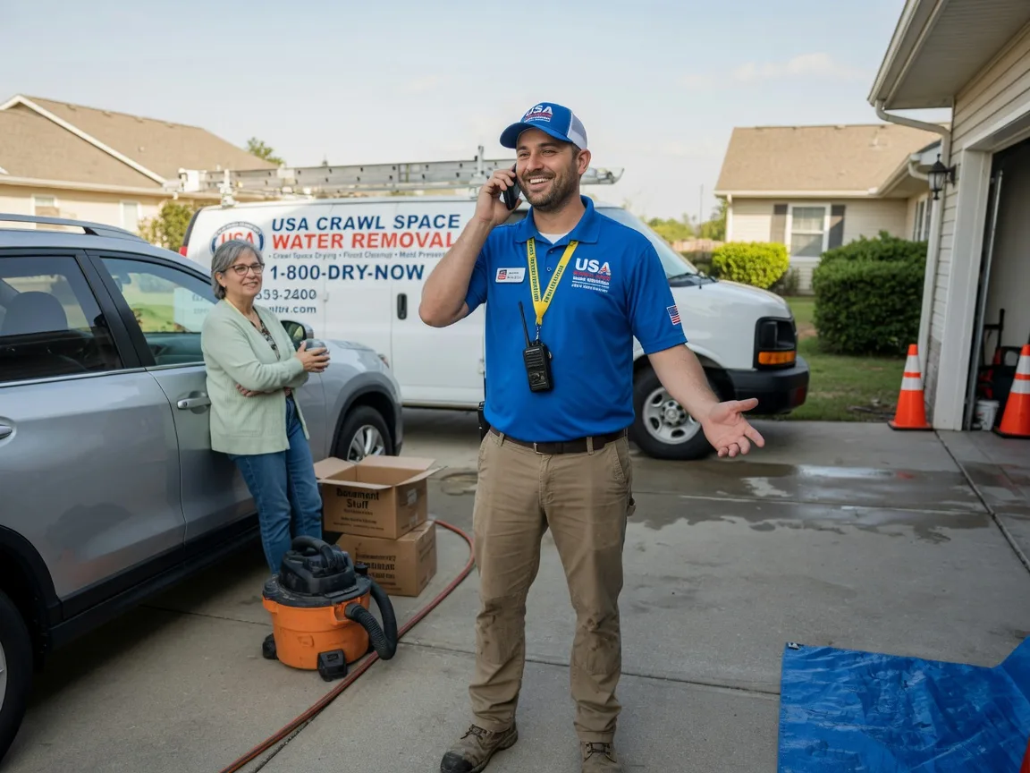 Crawl Space Water Removal Alcoa, TN FAQs